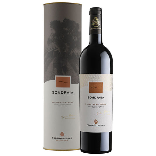 Bolgheri Superiore DOC "Sondraia" 2020 - Poggio al Tesoro (astuccio a tubo)