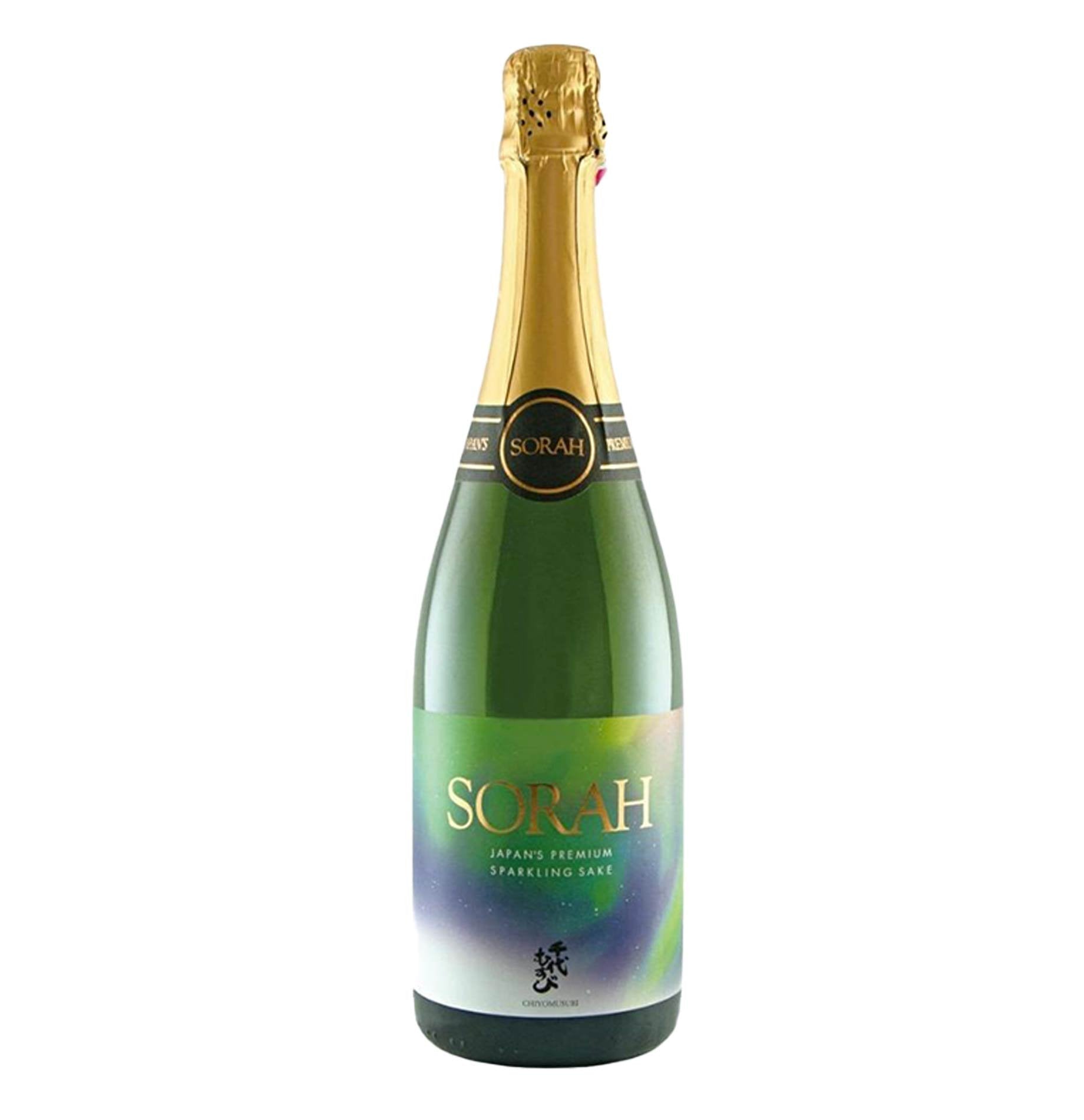 Japans Premium Sparkling Sake “Sorah” - Chiyomusubi