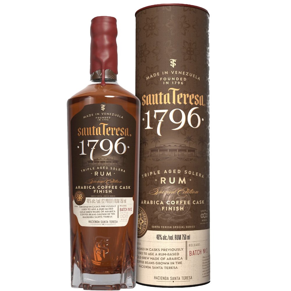 Rum "Santa Teresa 1796 – Coffe Cask Finish" - Santa Teresa (0.7l, astuccio)