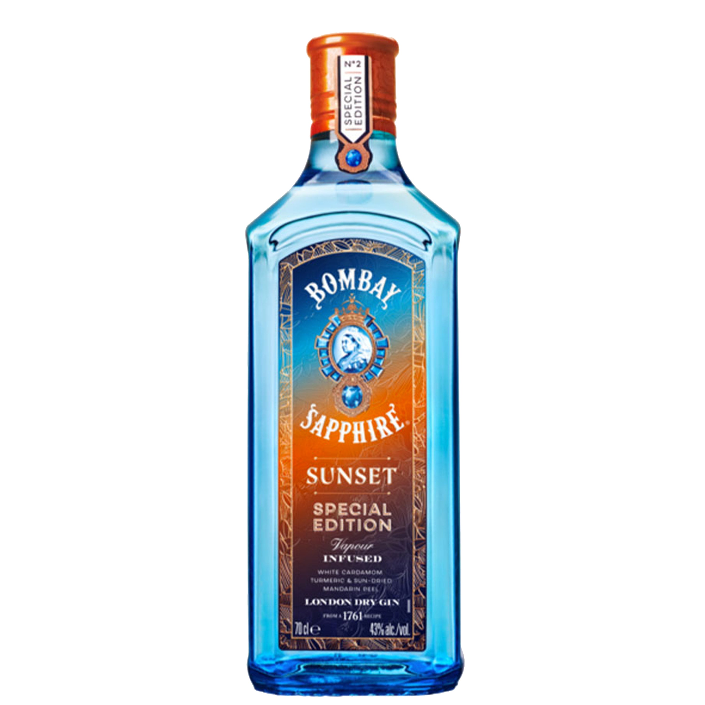 London Dry Gin Bombay Sapphire "Sunset" - Bombay Sapphire (0.7l)