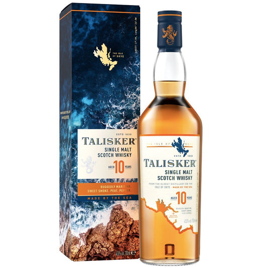 Highland Single Malt Scotch Whisky 10 YO - Talisker (0.7l, astuccio)