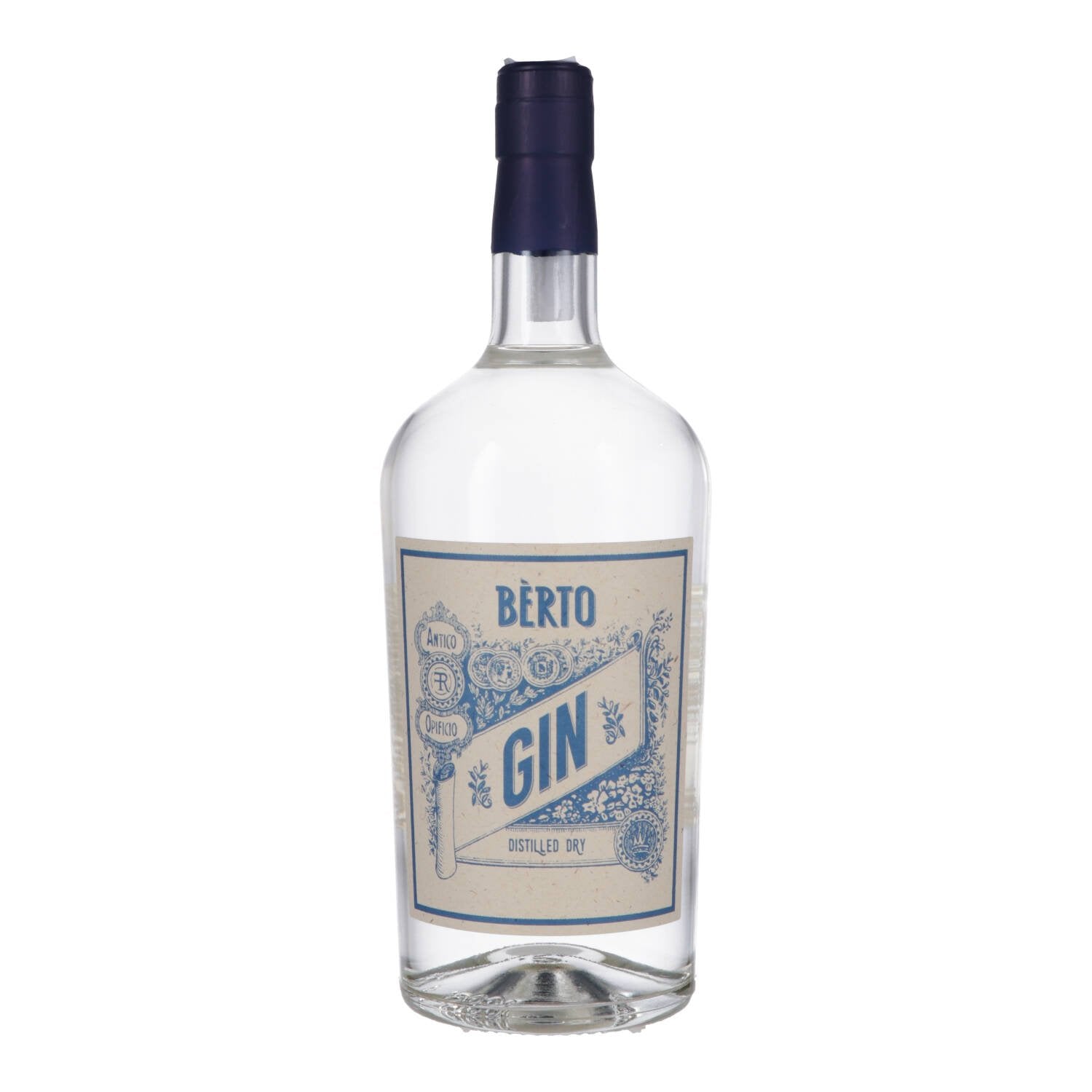 London Dry Gin "Bèrto" - Antica Distilleria Quaglia (1l)