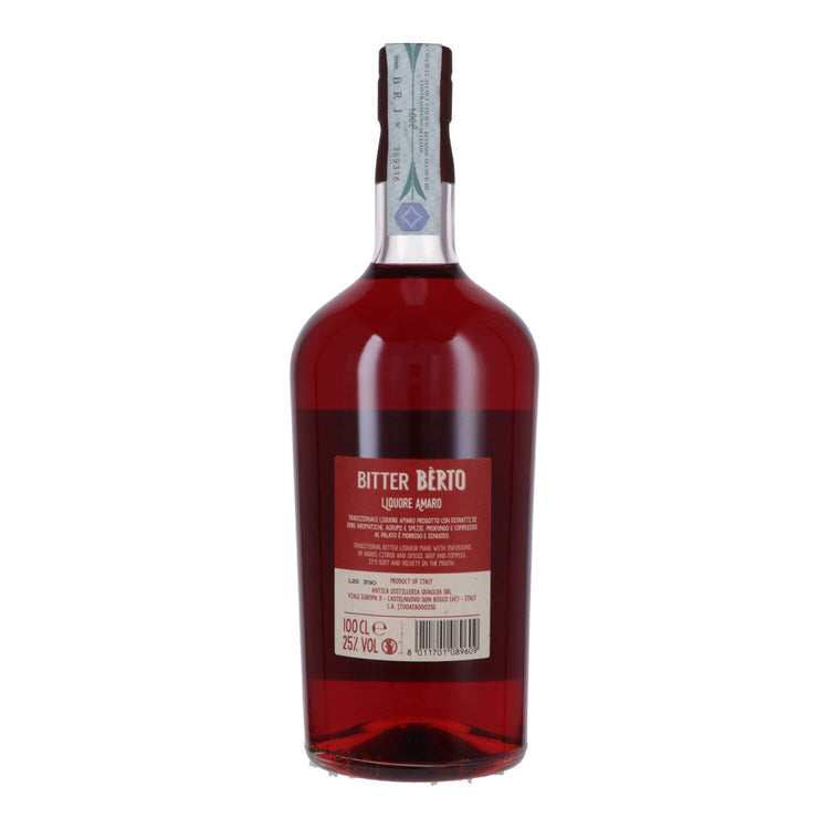Liquore Bitter "Bèrto" - Antica Distilleria Quaglia (1l)