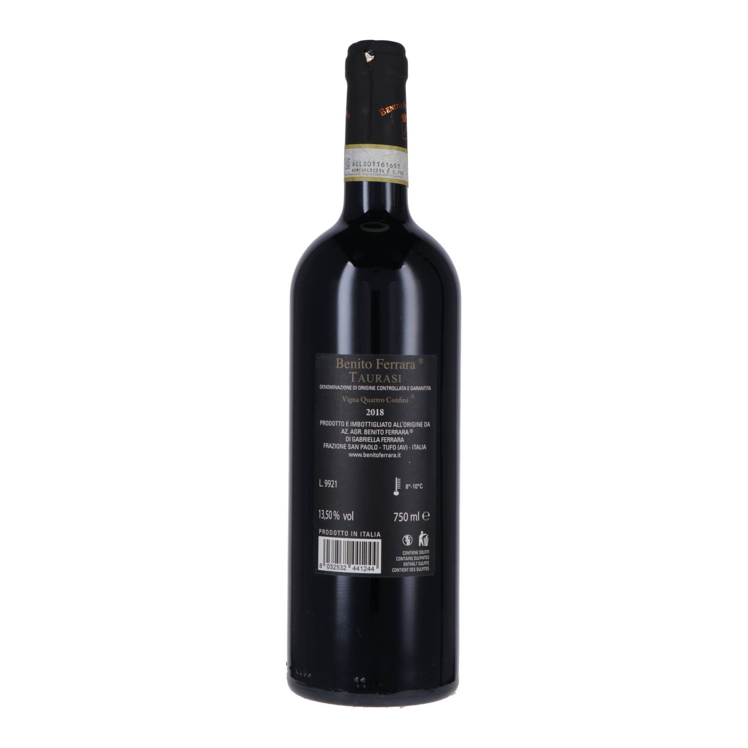 Taurasi DOCG “Vigna Quattro Confini” 2020 - Benito Ferrara