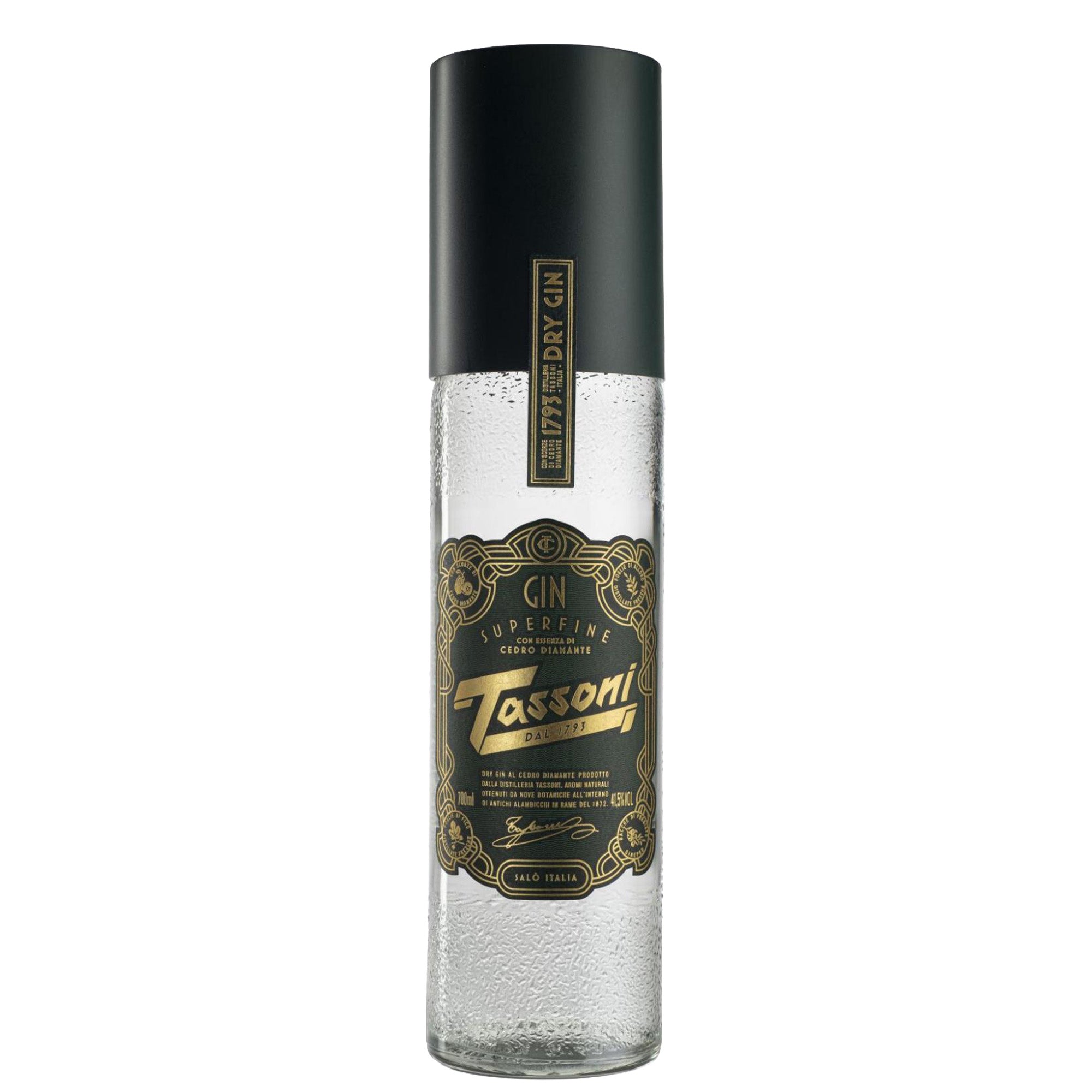Distilled Dry Gin Superfine ”con essenza di Cedro Diamante” - Tassoni (0.7l)