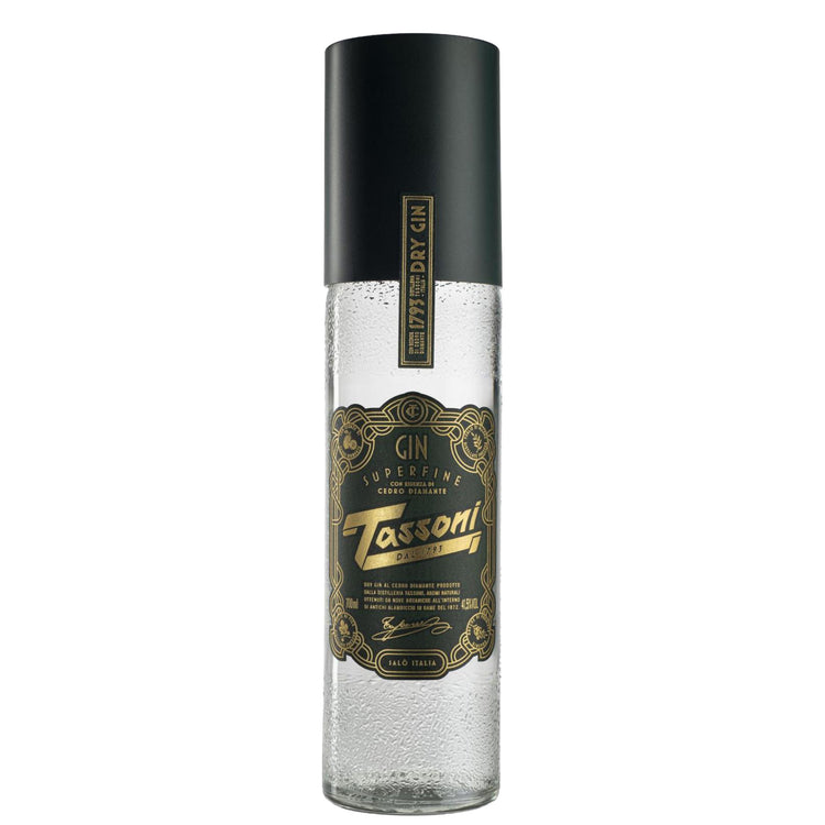 Distilled Dry Gin Superfine ”con essenza di Cedro Diamante” - Tassoni (0.7l)
