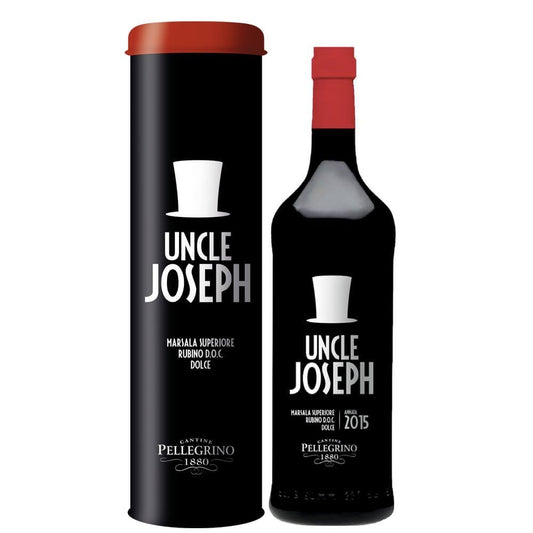 Marsala Superiore Rubino Dolce DOC "Uncle Joseph" 2016 - Cantine Pellegrino 1880 (tubo in latta)