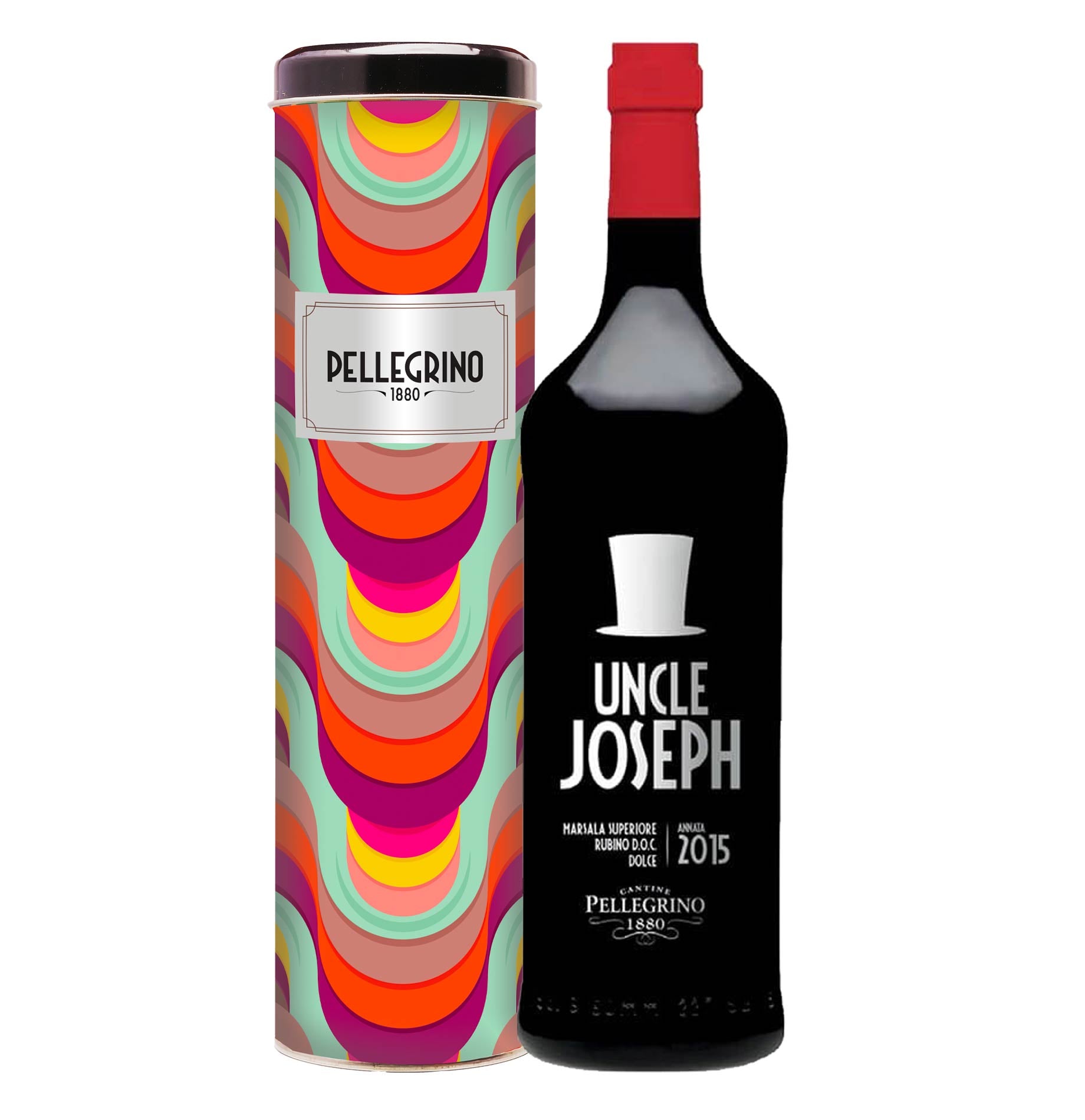 Marsala Superiore Rubino Dolce DOC "Uncle Joseph" 2016 - Cantine Pellegrino 1880 (tubo in latta)