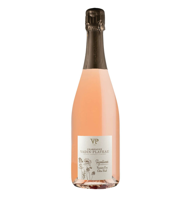 Champagne Extra Brut Rosé 1er Cru "Symbiose" - Vadin - Plateau