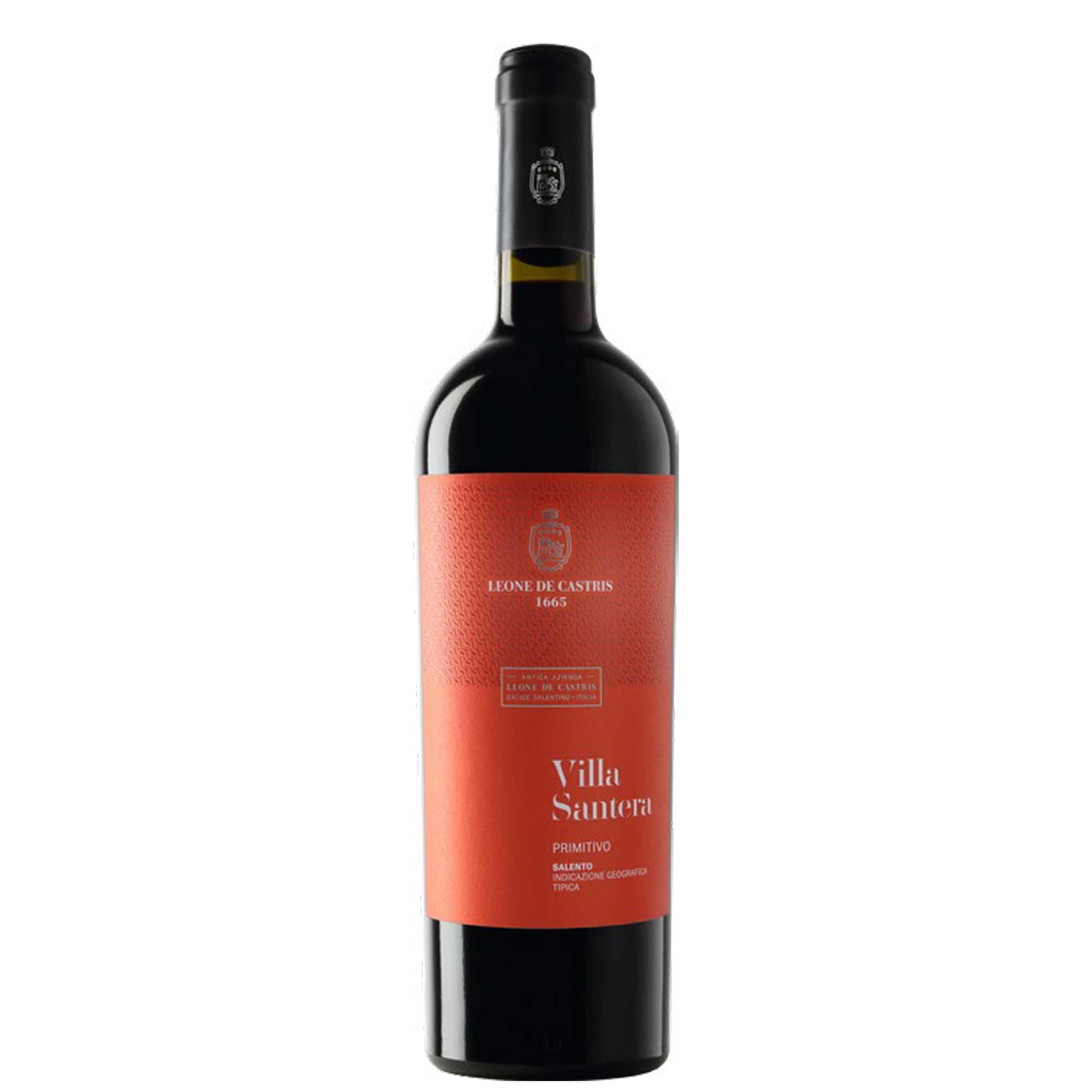 Salento Primitivo Rosso IGT "Villa Santera" 2023 - Leone de Castris