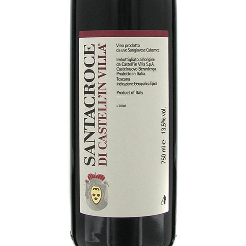 Toscana Rosso IGT "Santacroce" 2004 - Castell’in Villa