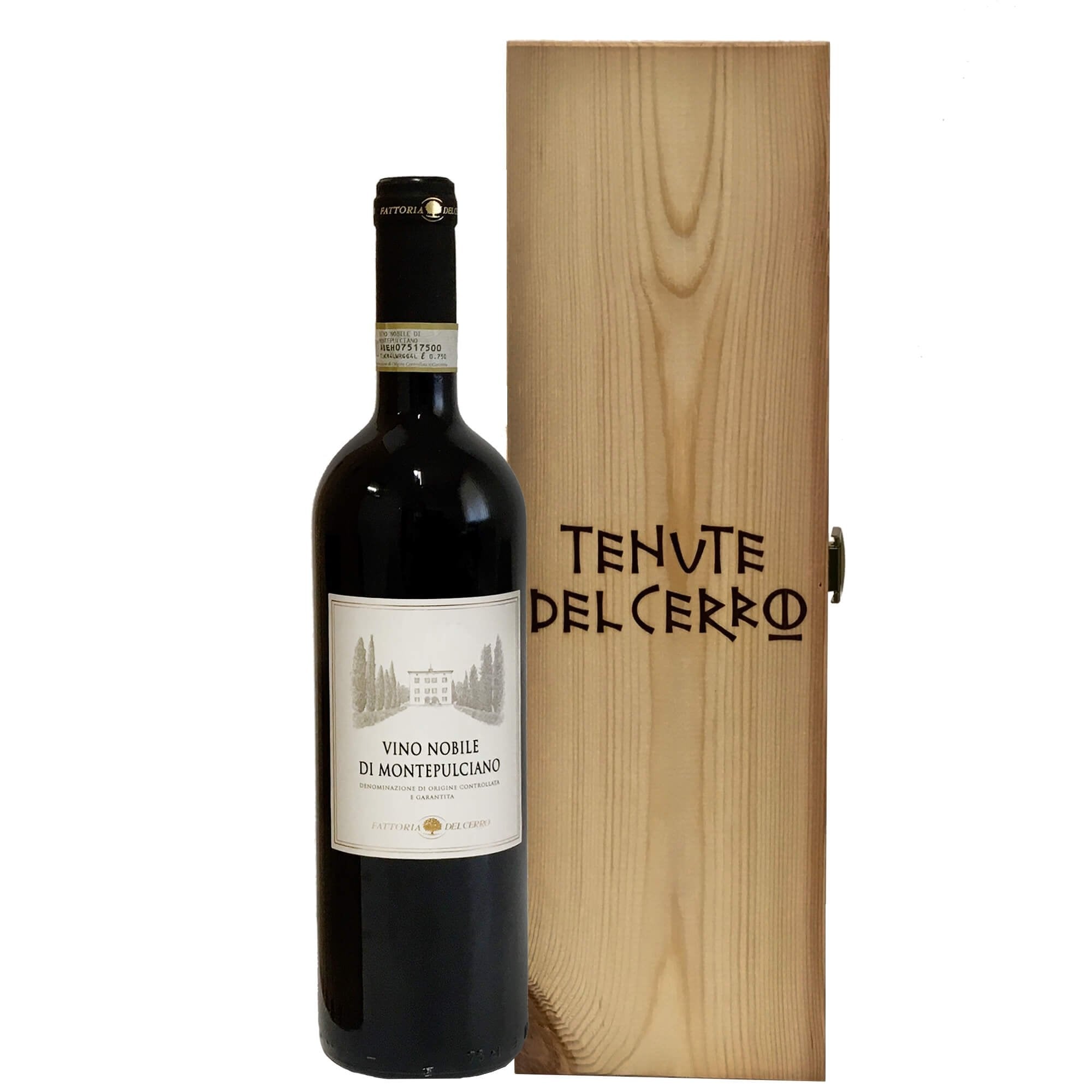 Vino Nobile di Montepulciano DOCG "Silìneo" 2022 - Fattoria del Cerro, Tenute del Cerro (cassetta di legno)