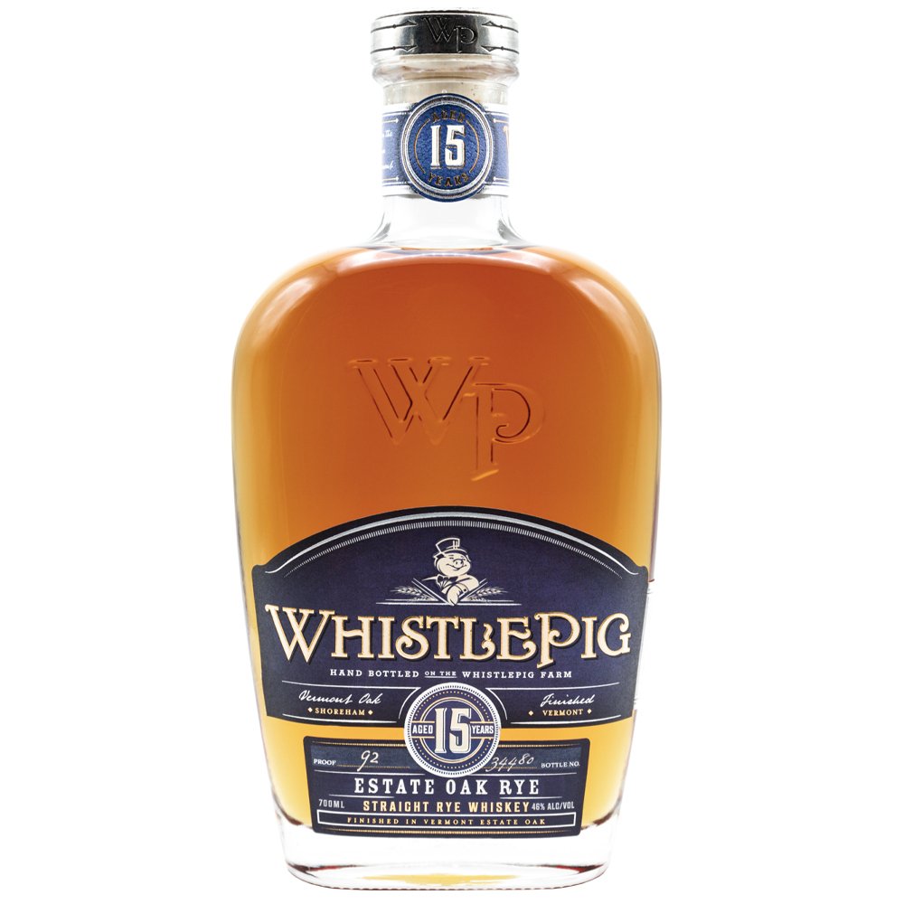 Straight Rye Whiskey 15 Years Old - Whistle Pig (0.7l)