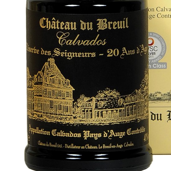 Calvados Réserve des Seigneurs XO 20 Ans d'Age - Château du Breuil (0.7l)