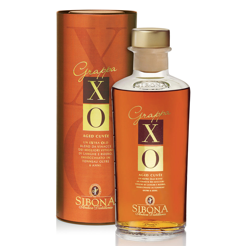 Grappa XO - Sibona (0.5l - astuccio a tubo)