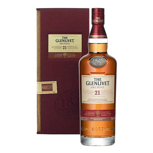 Speyside Single Malt Scotch Whisky The Glenlivet 21 Years Old   The Glenlivet  0.7l