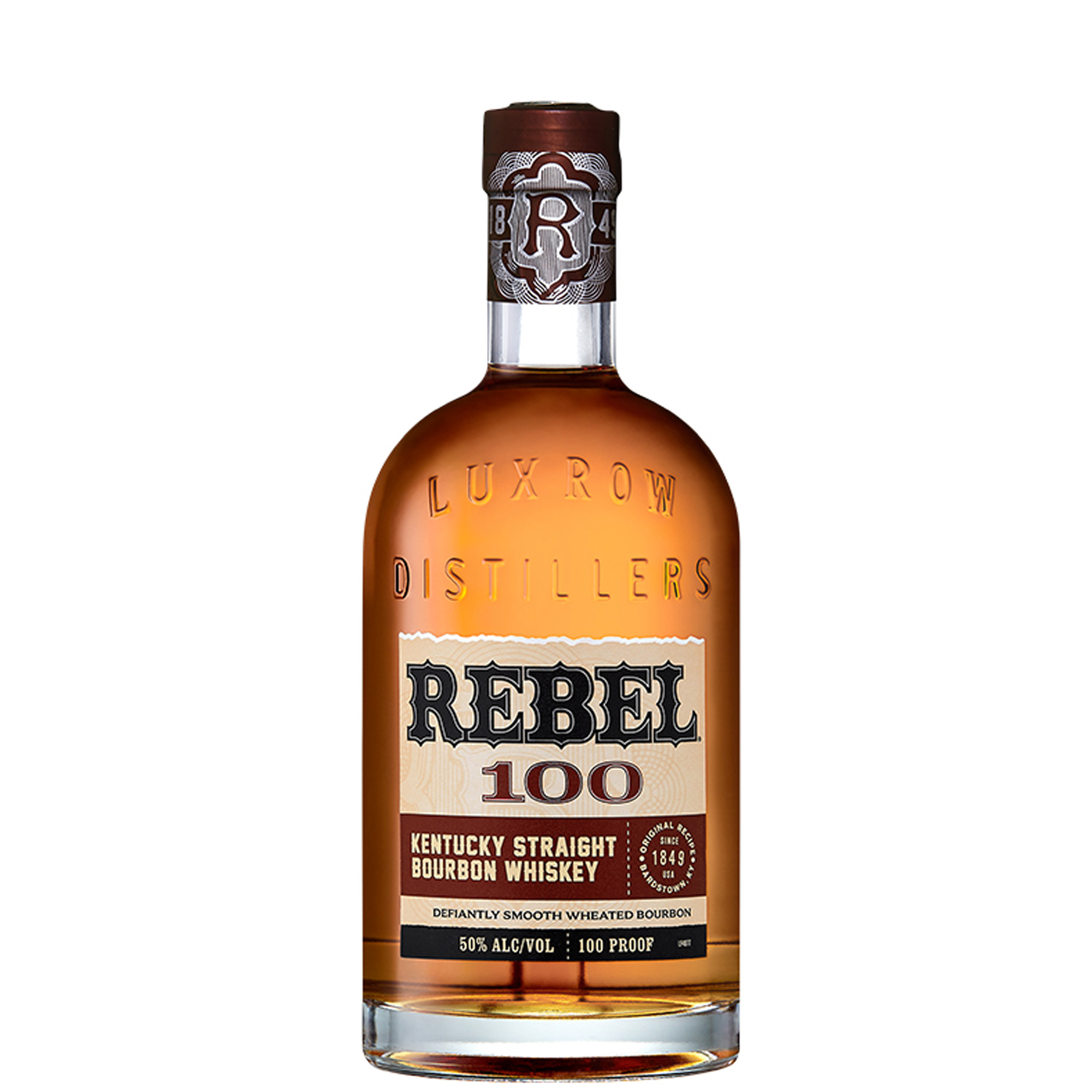 Kentucky Straight Bourbon Whiskey Rebel 100